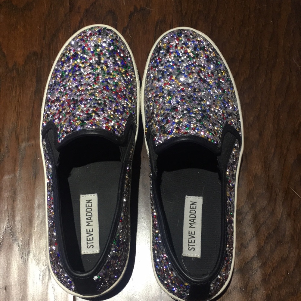 Steve Madden multi colored sneakers